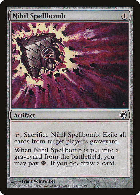 Nihil Spellbomb [Scars of Mirrodin] | Gear Gaming Bentonville