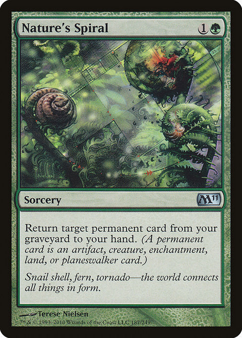 Nature's Spiral [Magic 2011 (M11)] | Gear Gaming Bentonville