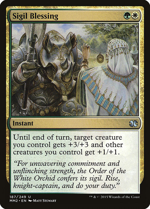 Sigil Blessing [Modern Masters 2015] | Gear Gaming Bentonville
