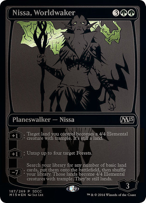 Nissa, Worldwaker SDCC 2014 EXCLUSIVE [Media Promos] | Gear Gaming Bentonville