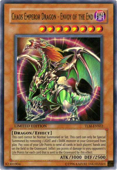 Chaos Emperor Dragon - Envoy of the End [TLM-ENSE2] Ultra Rare | Gear Gaming Bentonville