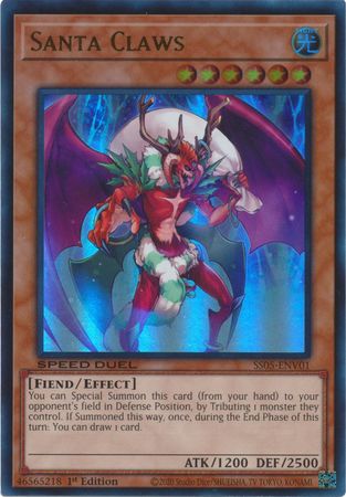 Santa Claws [SS05-ENV01] Ultra Rare | Gear Gaming Bentonville