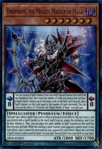 Endymion, the Mighty Master of Magic [Structure Deck: Order of the Spellcasters] [SR08-EN001] | Gear Gaming Bentonville