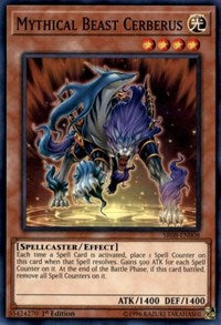 Mythical Beast Cerberus [Structure Deck: Order of the Spellcasters] [SR08-EN008] | Gear Gaming Bentonville