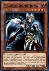 Magical Something [Structure Deck: Order of the Spellcasters] [SR08-EN010] | Gear Gaming Bentonville