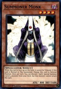 Summoner Monk [Structure Deck: Order of the Spellcasters] [SR08-EN017] | Gear Gaming Bentonville