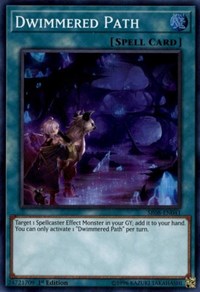 Dwimmered Path [Structure Deck: Order of the Spellcasters] [SR08-EN041] | Gear Gaming Bentonville