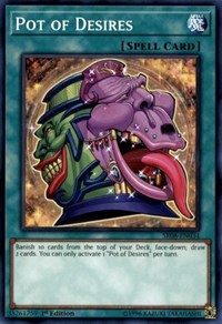 Pot of Desires [Structure Deck: Order of the Spellcasters] [SR08-EN034] | Gear Gaming Bentonville