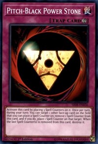 Pitch-Black Power Stone [Structure Deck: Order of the Spellcasters] [SR08-EN036] | Gear Gaming Bentonville