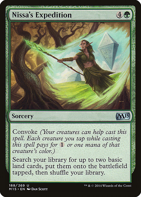 Nissa's Expedition [Magic 2015 (M15)] | Gear Gaming Bentonville