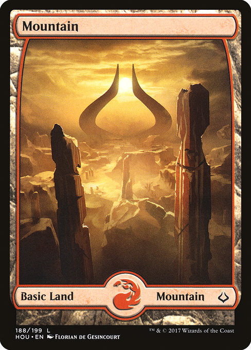 Mountain (188) - Full Art [Hour of Devastation] | Gear Gaming Bentonville