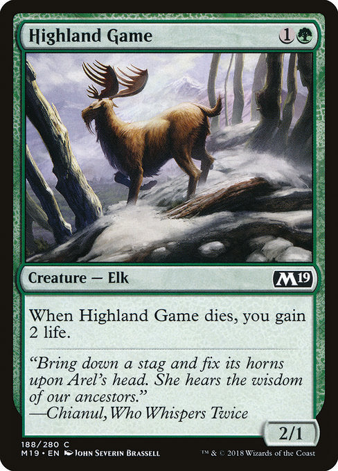 Highland Game [Core Set 2019] | Gear Gaming Bentonville