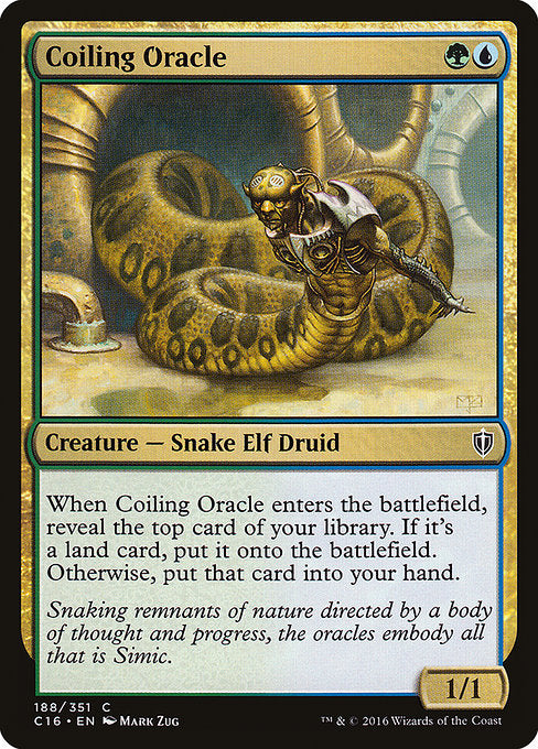 Coiling Oracle [Commander 2016] | Gear Gaming Bentonville