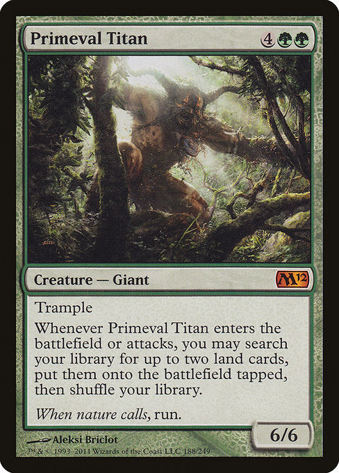 Primeval Titan [Magic 2012 (M12)] | Gear Gaming Bentonville