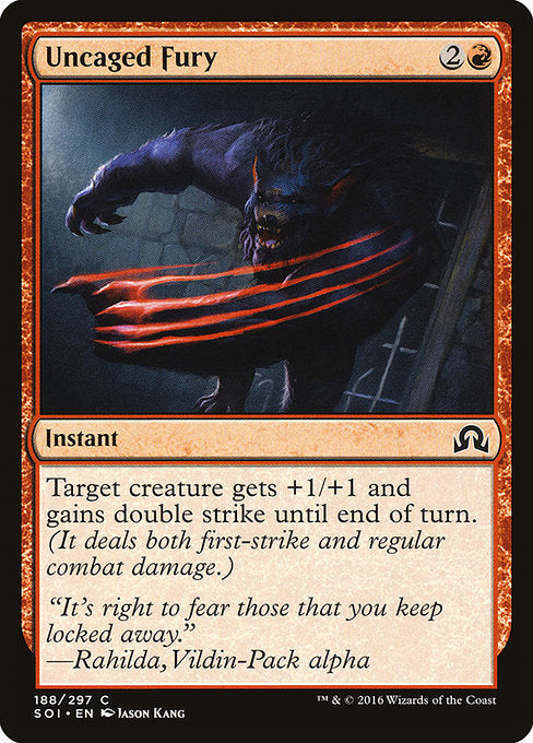 Uncaged Fury [Shadows over Innistrad] | Gear Gaming Bentonville