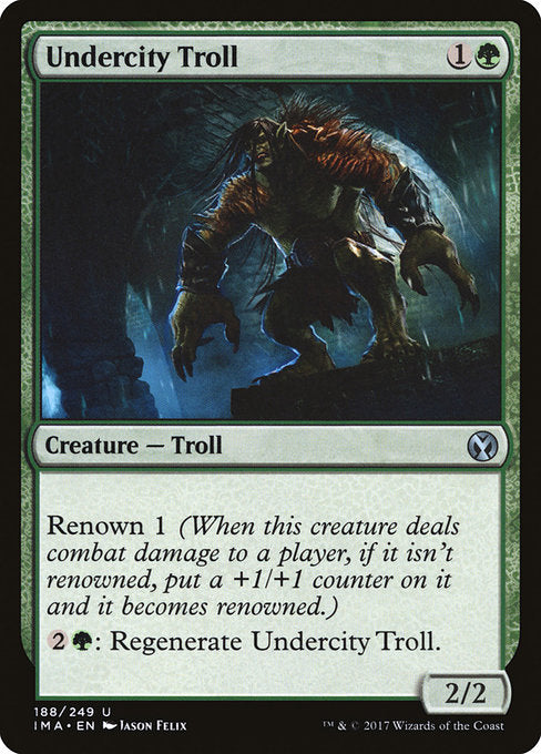 Undercity Troll [Iconic Masters] | Gear Gaming Bentonville