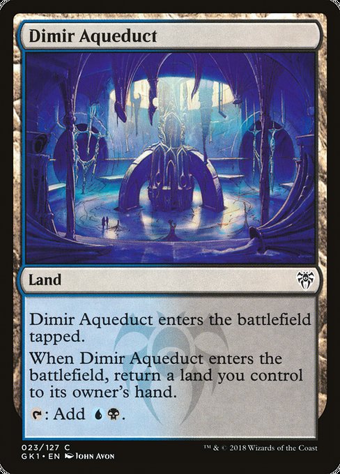 Dimir Aqueduct [Guilds of Ravnica: Guild Kits] | Gear Gaming Bentonville