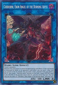 Cherubini, Ebon Angel of the Burning Abyss [Dark Neostorm] [DANE-EN095] | Gear Gaming Bentonville