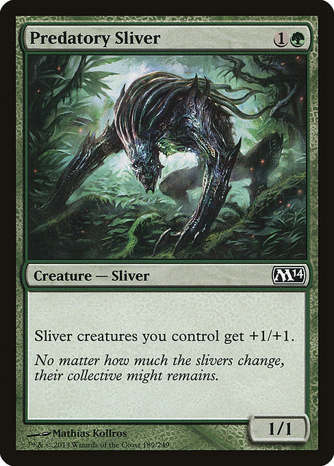 Predatory Sliver [Magic 2014 (M14)] | Gear Gaming Bentonville