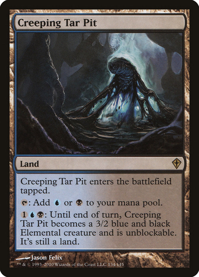 Creeping Tar Pit [Worldwake] | Gear Gaming Bentonville