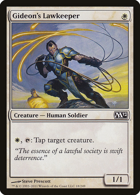 Gideon's Lawkeeper [Magic 2012 (M12)] | Gear Gaming Bentonville