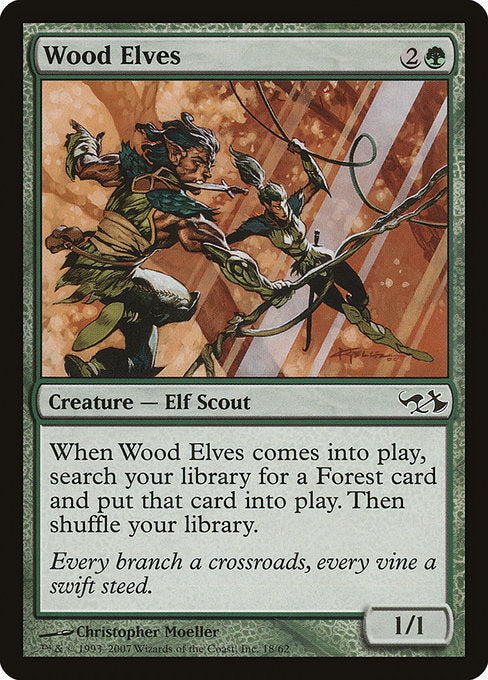 Wood Elves [Duel Decks: Elves vs. Goblins] | Gear Gaming Bentonville