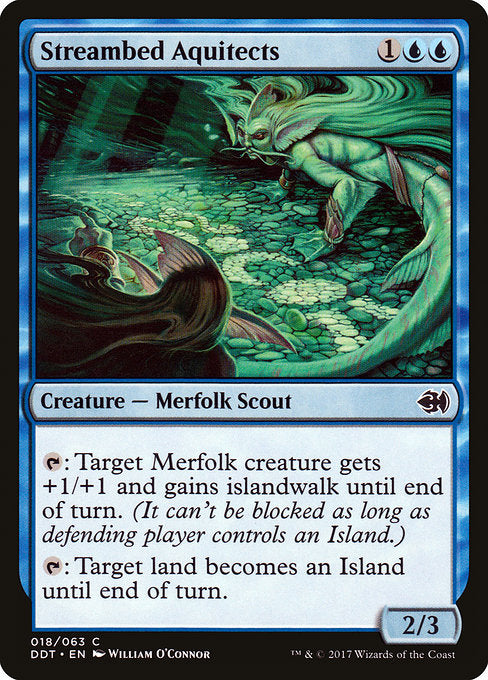 Streambed Aquitects [Duel Decks: Merfolk vs. Goblins] | Gear Gaming Bentonville