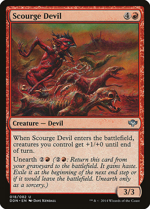 Scourge Devil [Duel Decks: Speed vs. Cunning] | Gear Gaming Bentonville