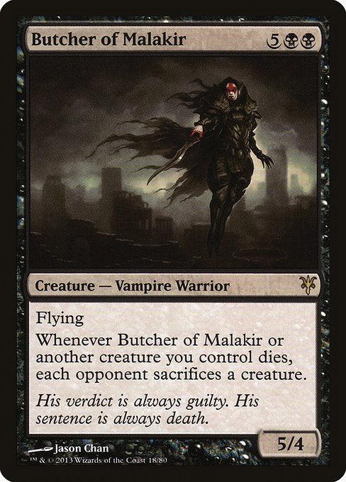 Butcher of Malakir [Duel Decks: Sorin vs. Tibalt] | Gear Gaming Bentonville