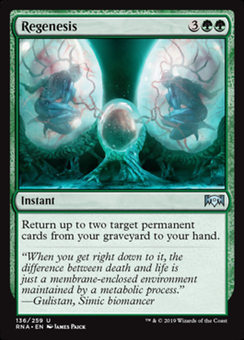 Regenesis [Ravnica Allegiance] | Gear Gaming Bentonville