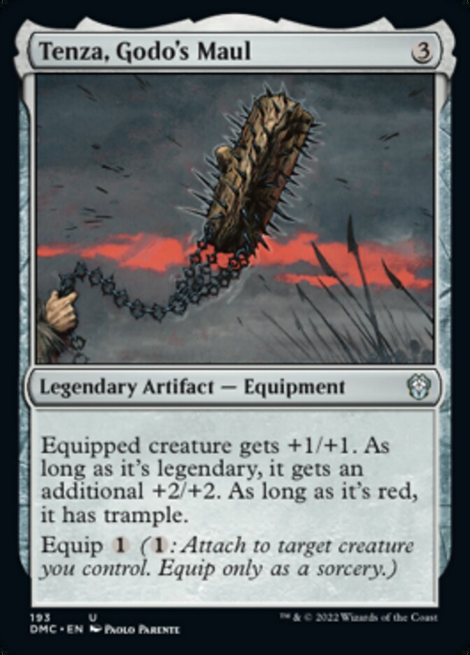 Tenza, Godo's Maul [Dominaria United Commander] | Gear Gaming Bentonville