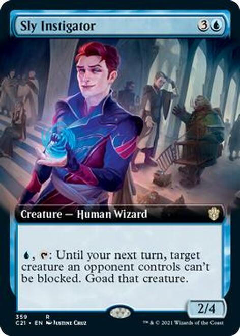 Sly Instigator (Extended) [Commander 2021] | Gear Gaming Bentonville