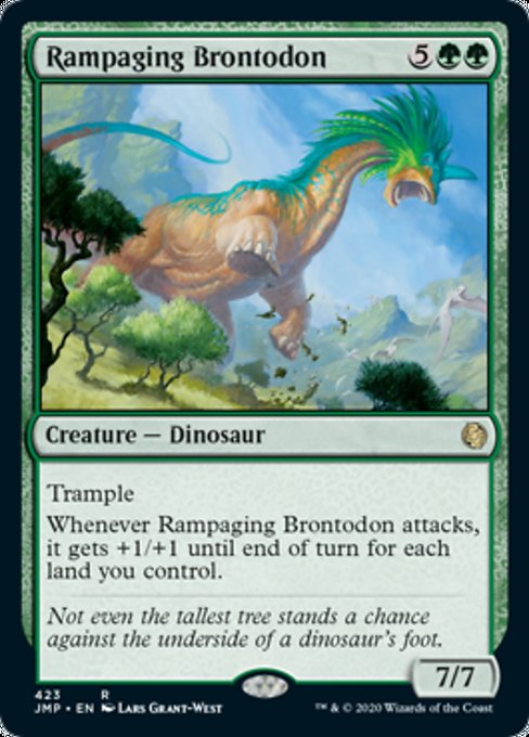 Rampaging Brontodon [Jumpstart] | Gear Gaming Bentonville