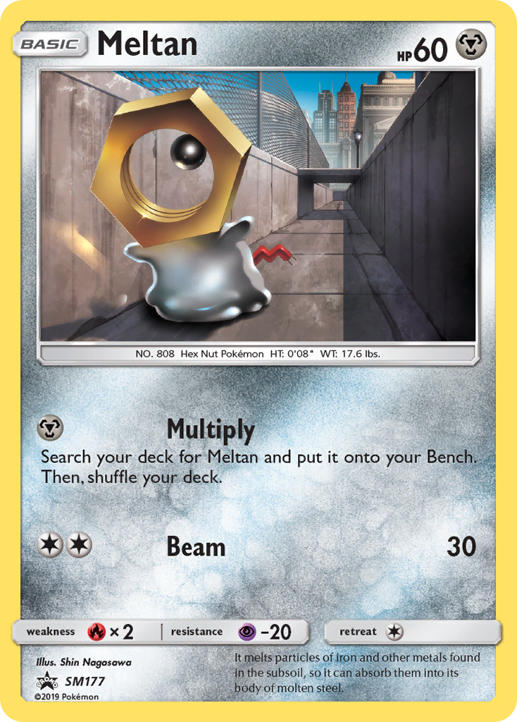 Meltan (SM177) [Sun & Moon: Black Star Promos] | Gear Gaming Bentonville