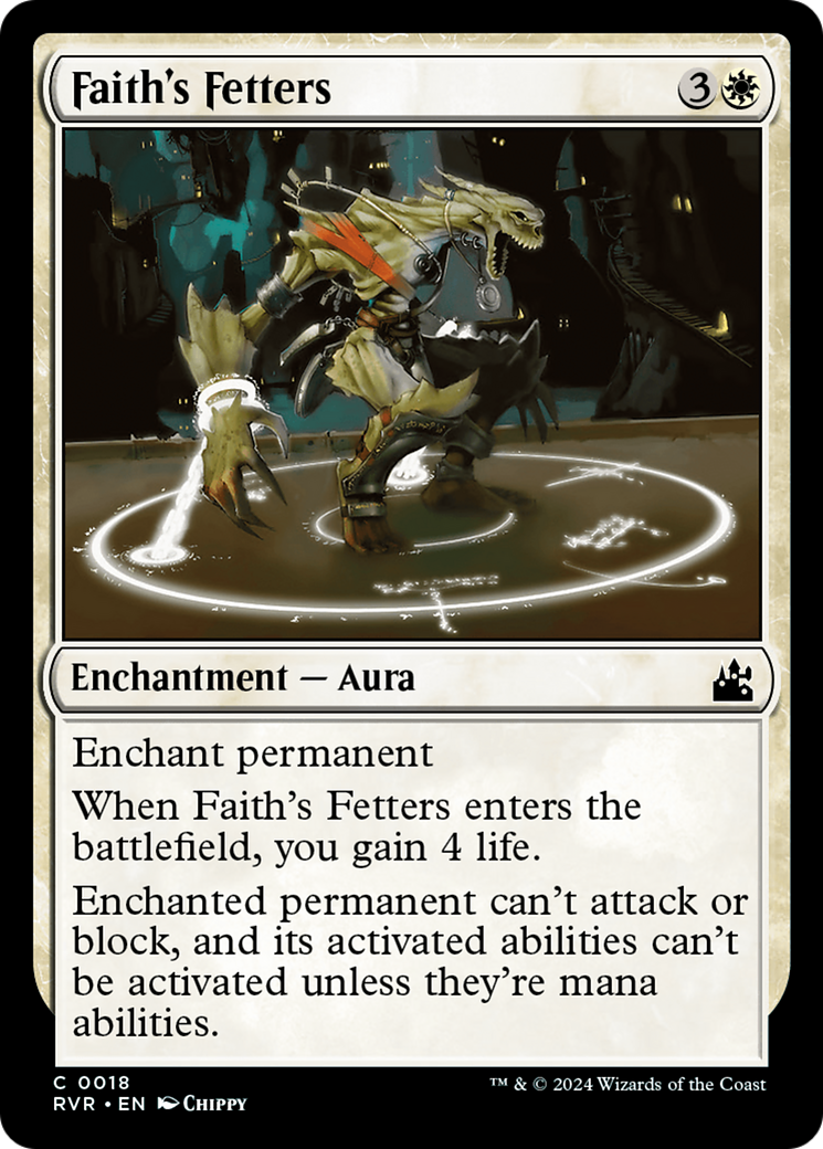 Faith's Fetters [Ravnica Remastered] | Gear Gaming Bentonville