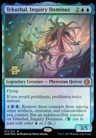 Tekuthal, Inquiry Dominus [Phyrexia: All Will Be One Prerelease Promos] | Gear Gaming Bentonville