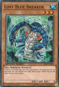 Lost Blue Breaker [Speed Duel: Attack from the Deep] [SBAD-EN026] | Gear Gaming Bentonville
