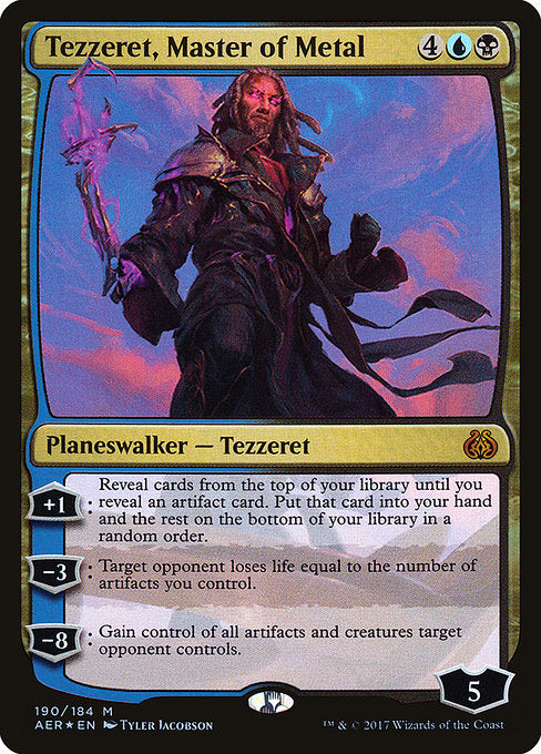 Tezzeret, Master of Metal [Aether Revolt] | Gear Gaming Bentonville