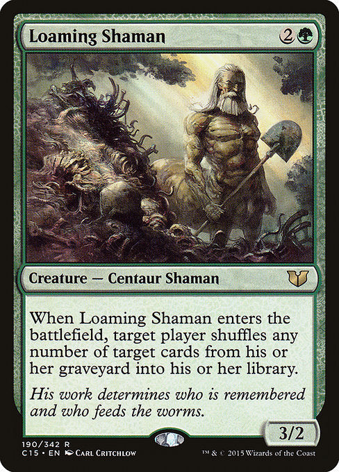 Loaming Shaman [Commander 2015] | Gear Gaming Bentonville