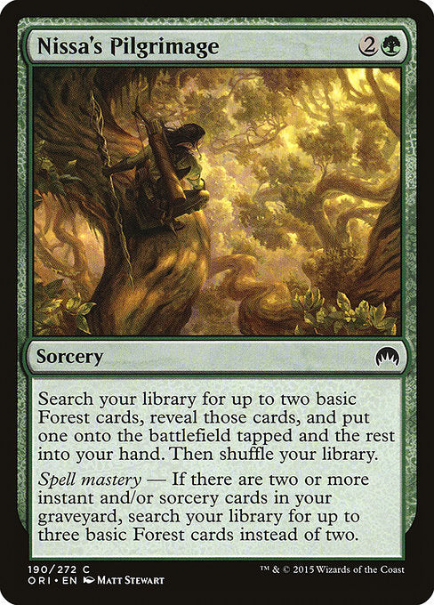 Nissa's Pilgrimage [Magic Origins] | Gear Gaming Bentonville