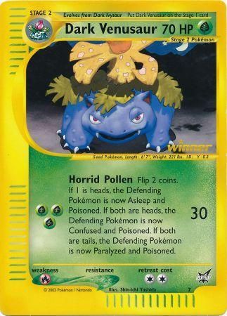 Dark Venusaur (7) (Jumbo Card) [Best of Promos] | Gear Gaming Bentonville