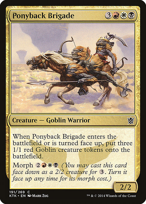 Ponyback Brigade [Khans of Tarkir] | Gear Gaming Bentonville