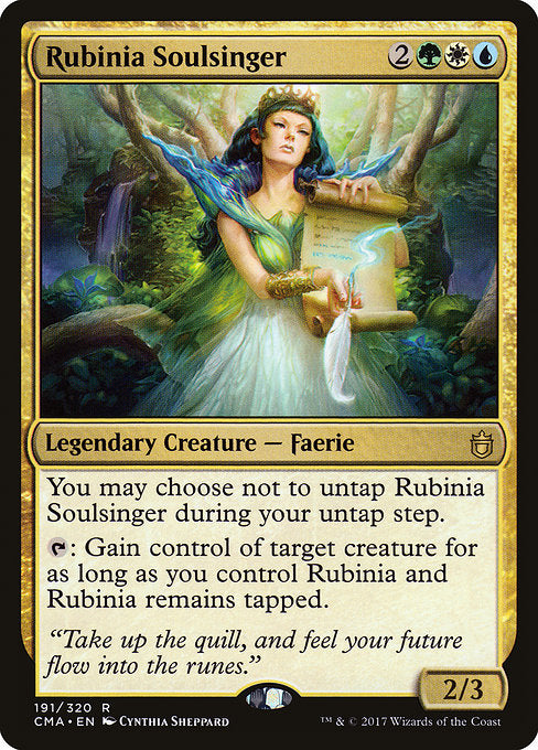 Rubinia Soulsinger [Commander Anthology] | Gear Gaming Bentonville