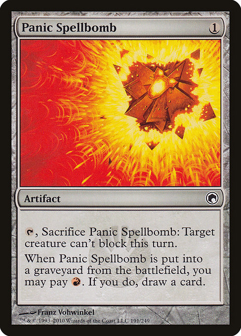 Panic Spellbomb [Scars of Mirrodin] | Gear Gaming Bentonville