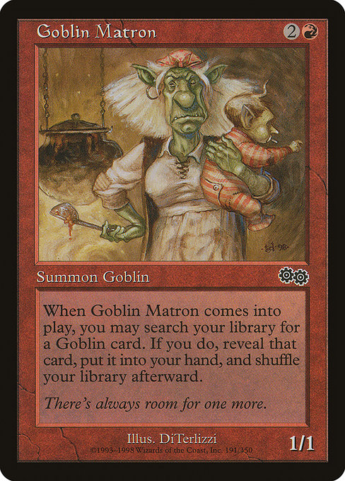 Goblin Matron [Urza's Saga] | Gear Gaming Bentonville