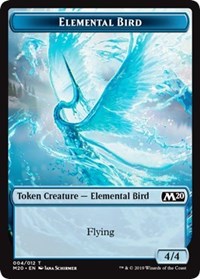 Elemental Bird Token [Core Set 2020] | Gear Gaming Bentonville