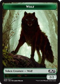 Wolf Token [Core Set 2020] | Gear Gaming Bentonville