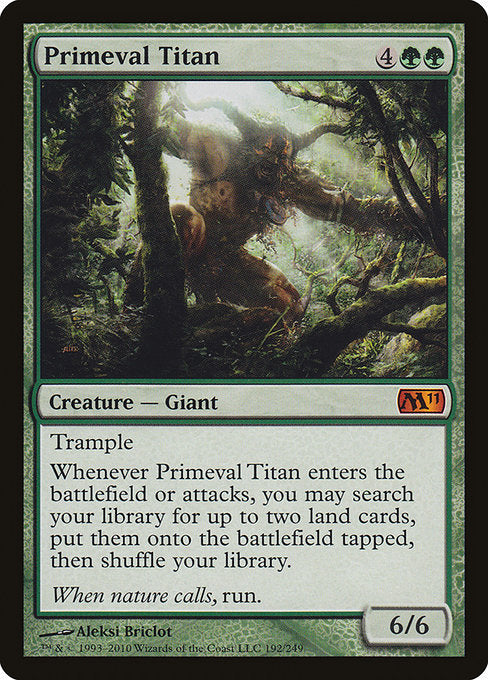 Primeval Titan [Magic 2011 (M11)] | Gear Gaming Bentonville