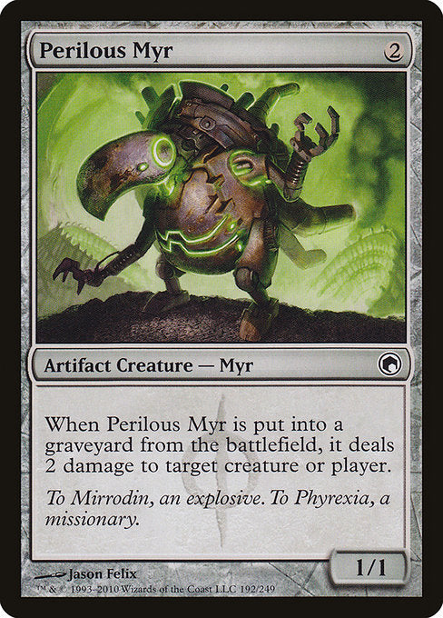 Perilous Myr [Scars of Mirrodin] | Gear Gaming Bentonville