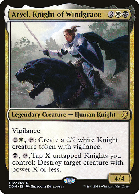 Aryel, Knight of Windgrace [Dominaria] | Gear Gaming Bentonville